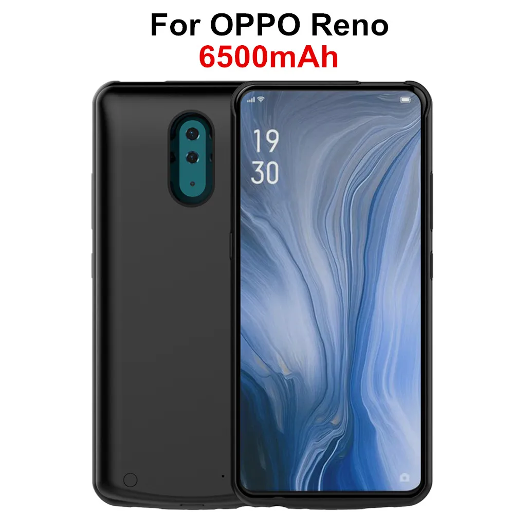 Чехол NTSPACE для зарядки аккумуляторов чехол OPPO Reno внешнего аккумулятора 6500 мАч