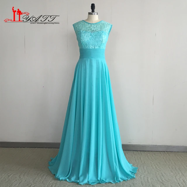 Turquoise Bridesmaid Dresses 2017 New Arrival Lace Chiffon Turquoise Bridesmaid Dresses 2017 New Arrival Lace Chiffon Long Women Party For Weddings Vestido