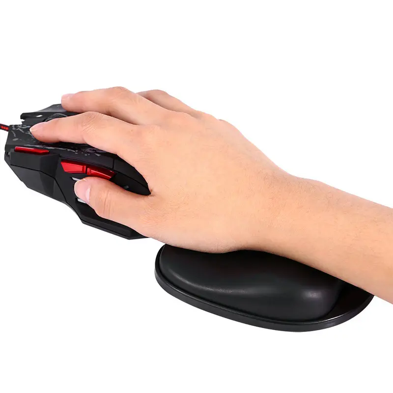 Memory Foam Sliding Mouse Pad Hand Wrist Mat for Computer Laptop Gaming