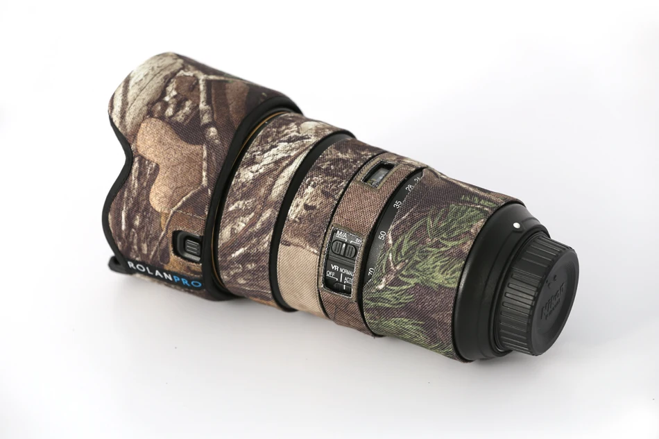 Камуфляжный чехол для объектива Nikon AFS 24 70 мм F/2.8E ED VR|Сумки фото-/видеокамеры| |