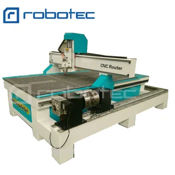 

1300*2500mm 4 Axis Cnc Milling Machine With Rotary 1325 Wood Mdf Engraving Cutting Machine With Mach3 Cnc Router made in china