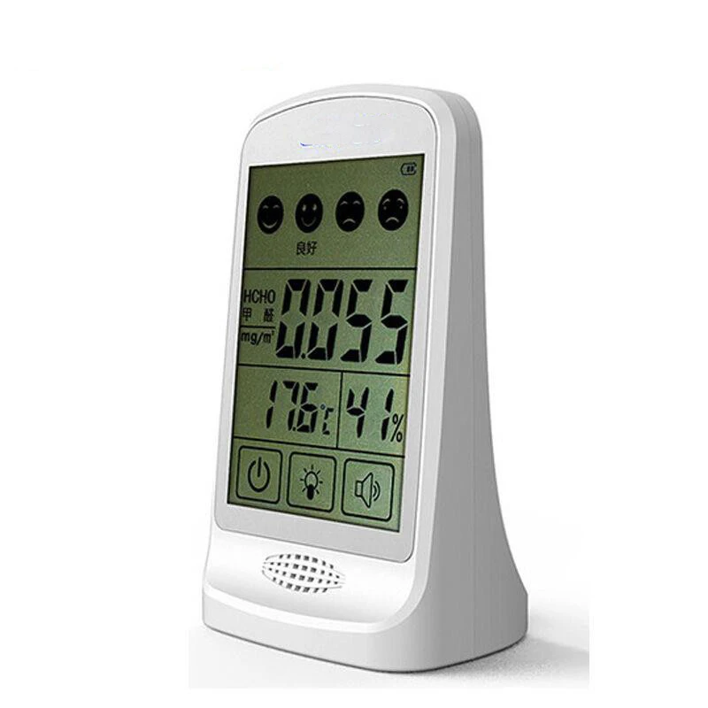 

Household formaldehyde detector benzene TVOC indoor mini Air quality tester equipment with 4.9-inch LCD