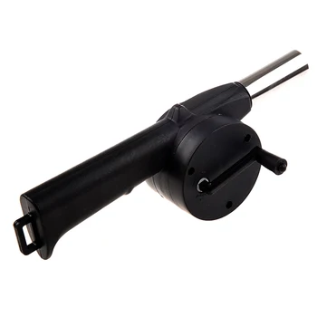 

EASY-BBQ Starter Blower Wind Barbecue Grill Fire Hand Crank New