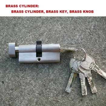 

KXL 70MM BRASS CYLINDER ONE SIDE WITH KEY AND THE OTHER SIDE WITH KNOB