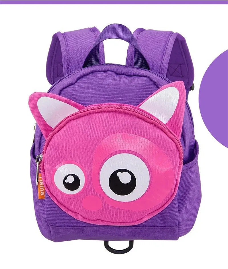 2017 New Baby Anti-lost Bags Children Cartoon Backpack With 105cm Leash Infant Anti-Take Away Small Diaper bags For 1-3 Years 16