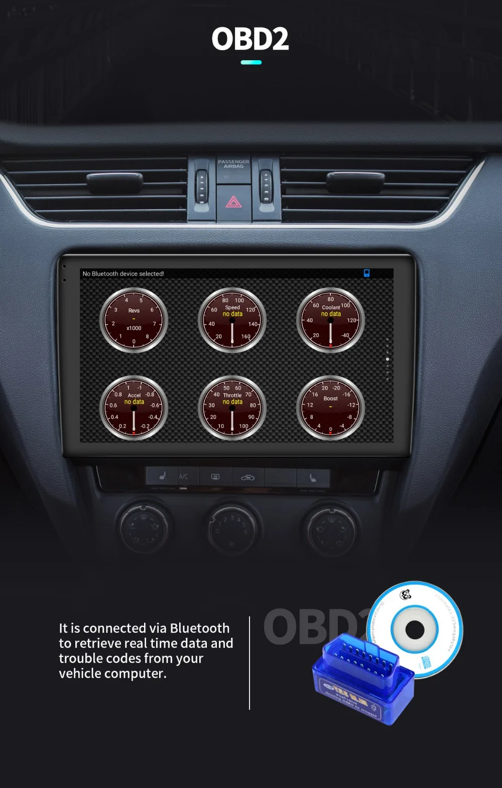 Best 9"Android 8.1 Car Radio Stereo 4GB+64GB Head Unit  For Ford Focus 2005-2012 GPS NO DVD Player Built-in 4G Modem Carplay DSP 20