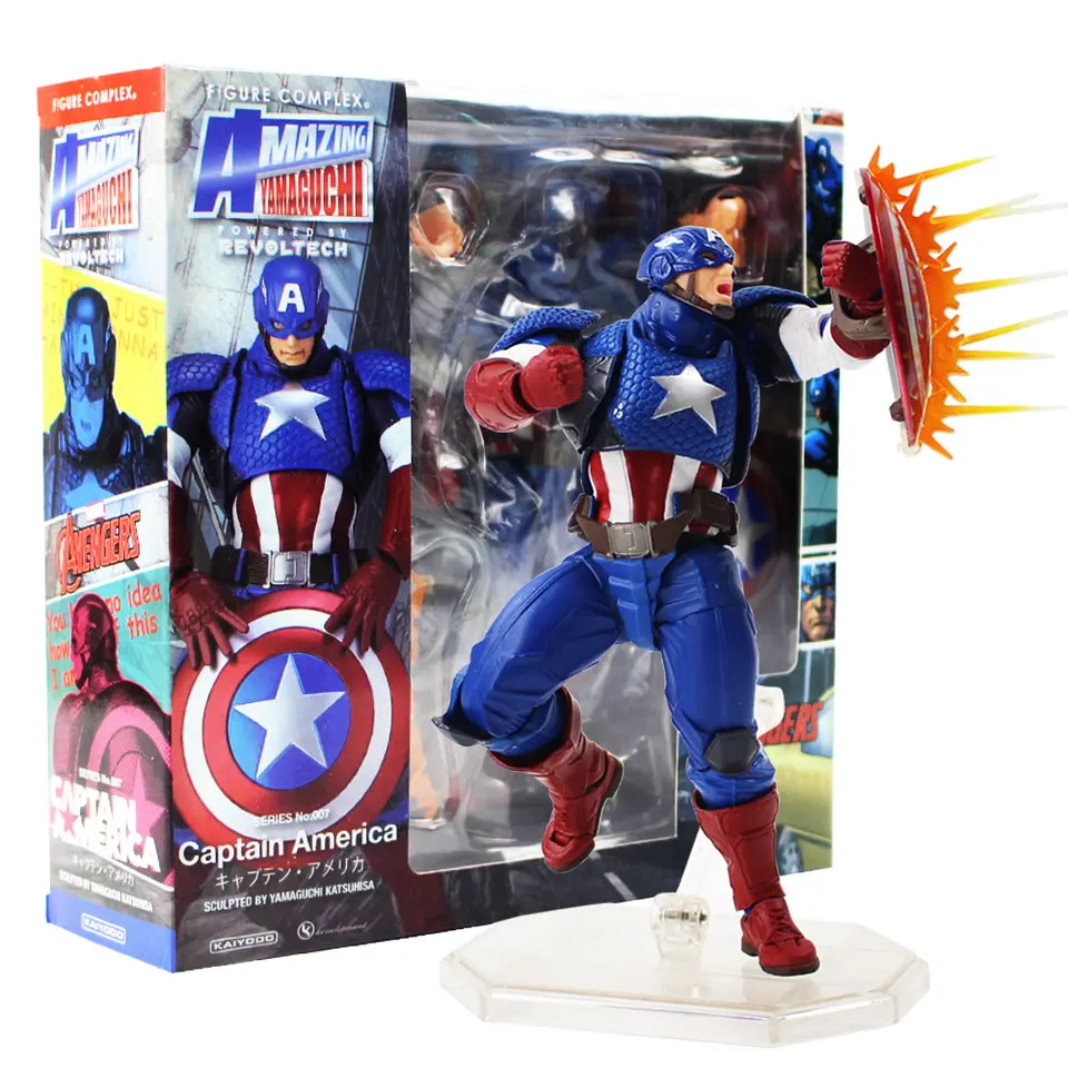 revoltech captain america