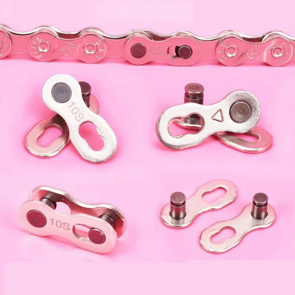 1 Pair Bike Chain Magic Buckle Connector Mountain Bicycle Chain