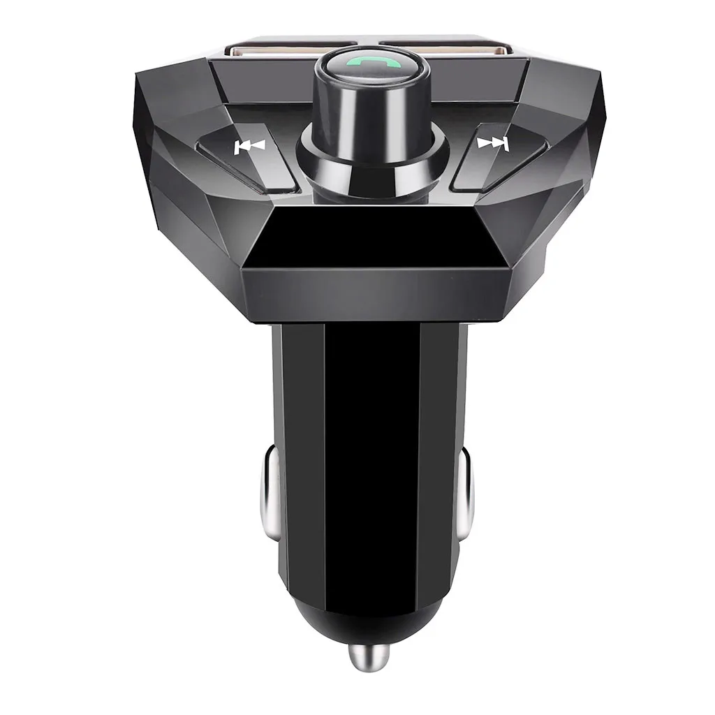 High Quality Car Charger Bluetooth FM Transmitter LED screen Cigarette Lighter Charger#YL1