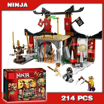 

214pcs Ninja Dojo Showdown Jouet Construction Temple Base 10319 Building Blocks Educational Bricks Toys Compatible with Lago