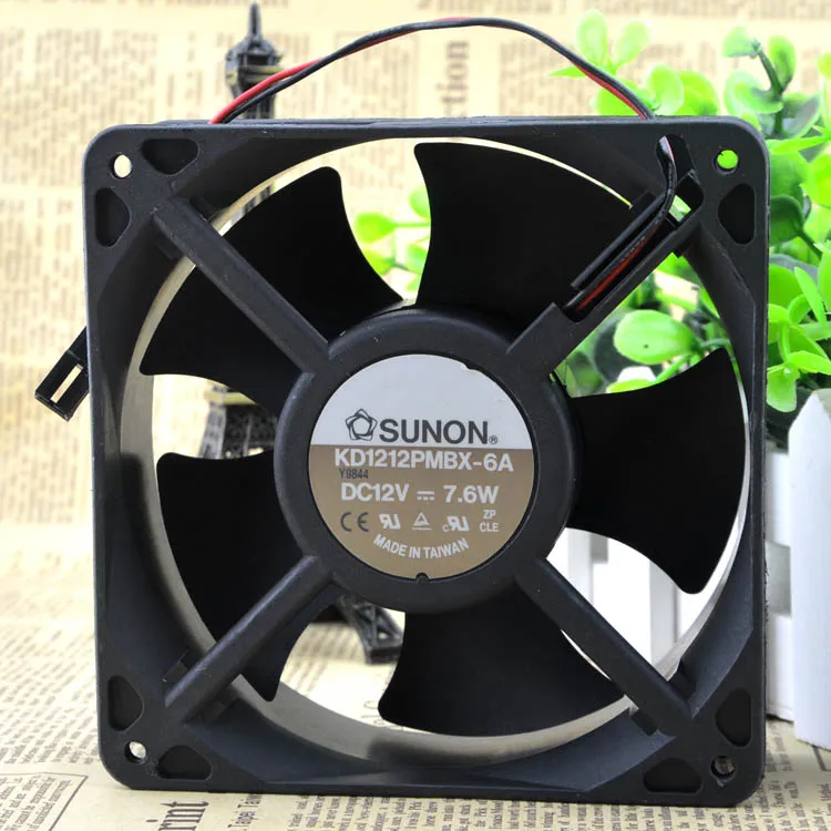 

Brand new original 12038 axial flow chassis cooling fan KD1212PMBX-6A 12V 7.6W