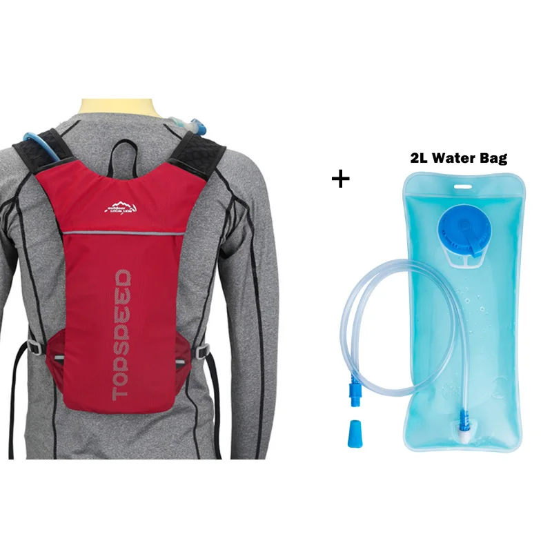 Red with Water bag Местный лев Сумка для бега велосипедный рюкзак Велоспорт сумка для бега Рюкзак гидратация мужские спортивные сумки легкие водонепроницаемые для езды на велосипеде Back Pack - Цвет: Red with Water bag
