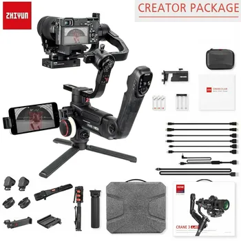

Zhiyun Crane 3 LAB 3-axis Handheld Gimbal Stabilizer for DSLR/Mirrorless Camera Sony Canon Panasonic Nikon(Creator Package)
