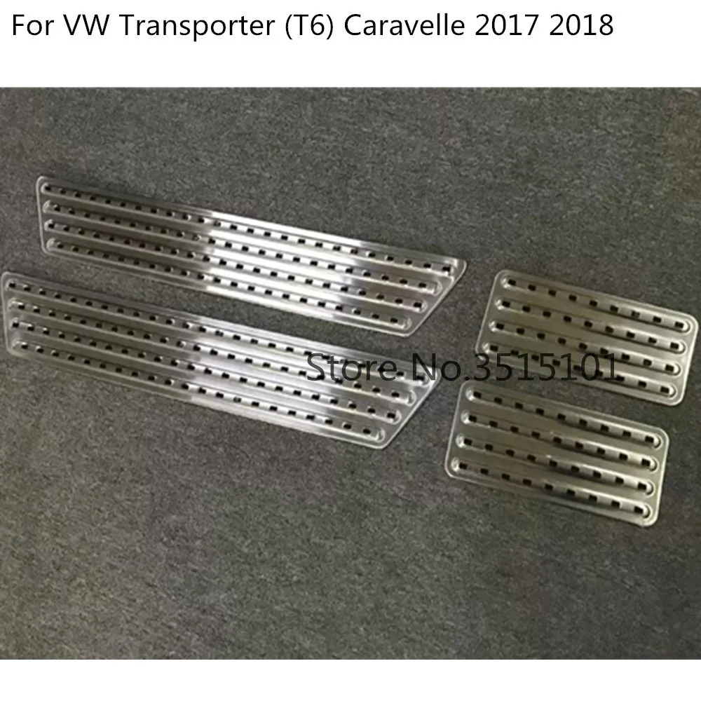 Накладка на порог автомобильной педали из нержавеющей стали для VW Transporter (T6) Caravelle