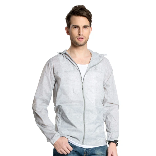 New arrival UV sun protection clothing male hooded jacket sun
