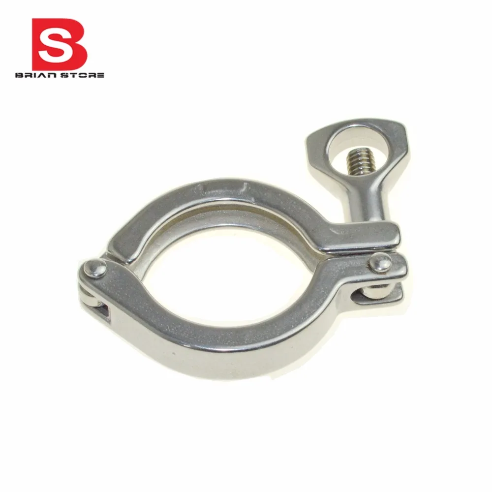 1 &quot 7 2&quot из нержавеющей стали SS SUS 304 зажимы для труб Клевер наконечника Tri Clamp|clamp
