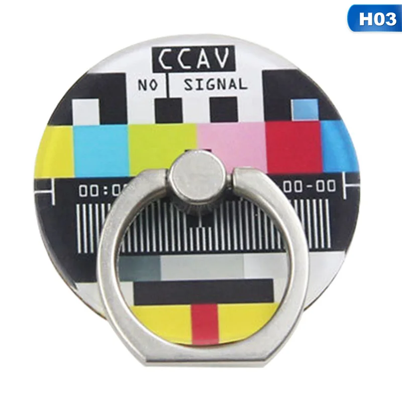 ABS палец кольцо милый держатель для мобильного телефона стенд кольца милый кактус звезды губы шаблон мультфильм кольца для смартфонов поддержка