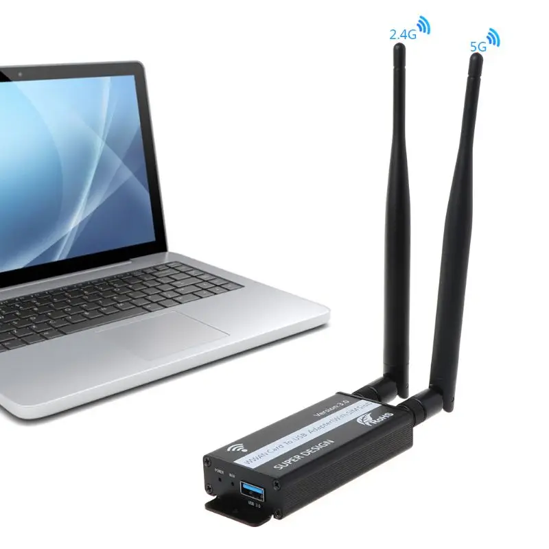 NGFF M.2 к адаптеру USB 3,0 с слотом для sim-карты для модуля WWAN/LTE/4G (включая внешний корпус)