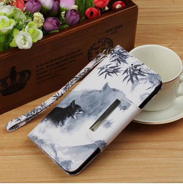Флип чехол для телефона для Coque Motorola Moto G5 кожа флип милый кошелек panda чехол для телефона для Etui Motorola G5 G 5 XT1672 Чехол-книжка