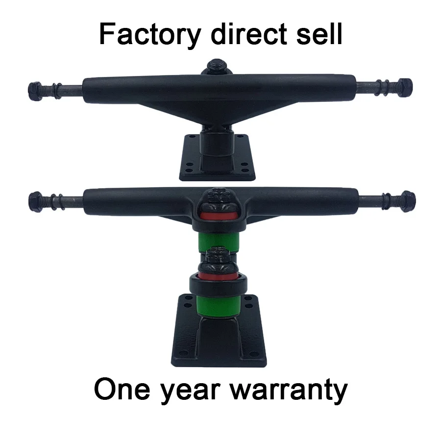 

1 Pair Longboard Trucks Bracket 7 inch 180mm for Dance Downhill Skateboard 1year quality warranty gravity casting technology