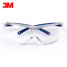 3M 10434 Safety Goggles Transparent Anti-Fog Glasses Anti-sand Windproof Anti Dust Resistant Working Glasses Protective eyewear