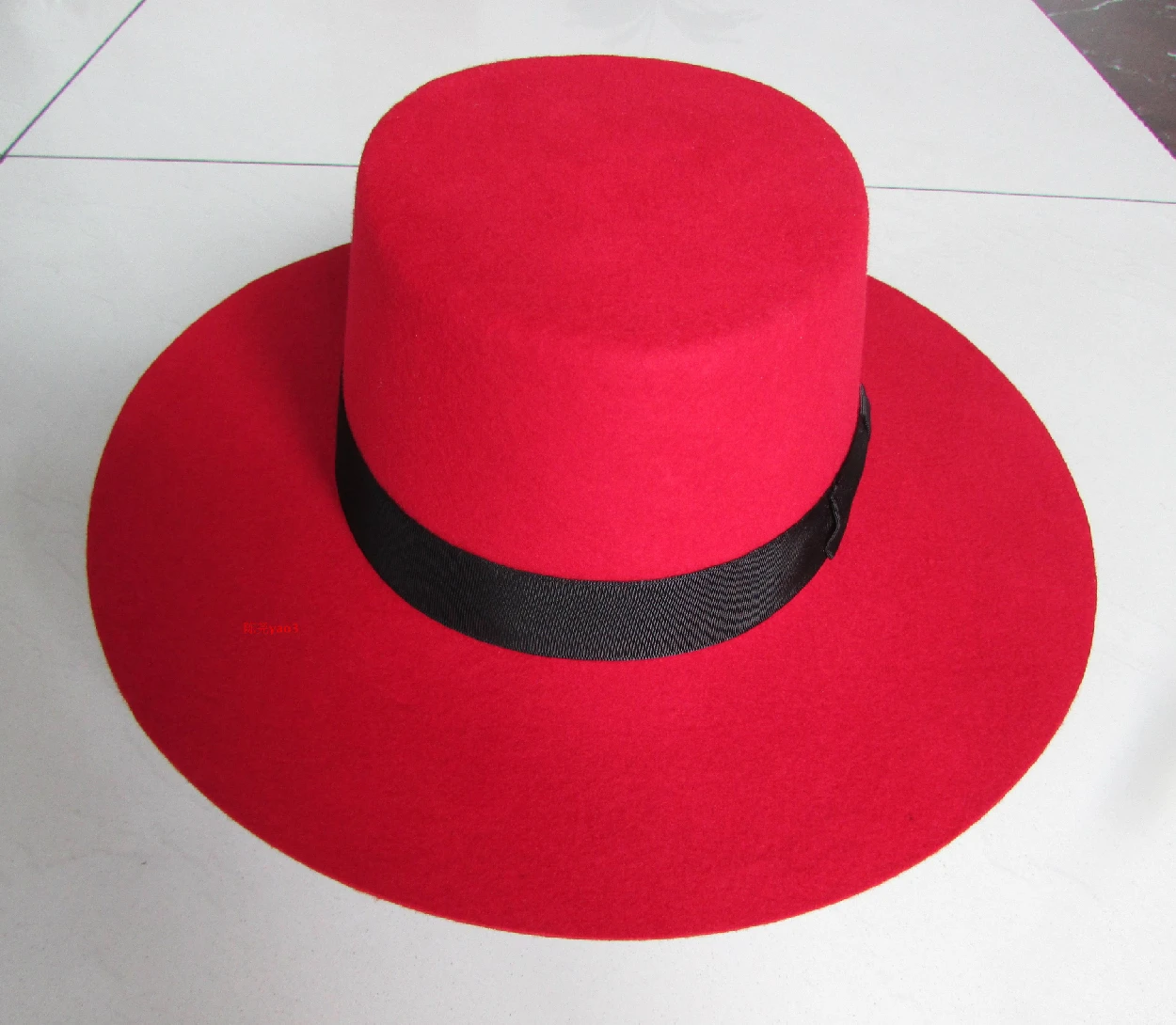 Wool Felt Fedora Hat Winter Women Blank 
