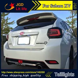 Автомобильный Стайлинг задние фонари чехол для Subaru XV 2013-2016 задние фонари светодио дный задний фонарь задний багажник лампа крышка drl +
