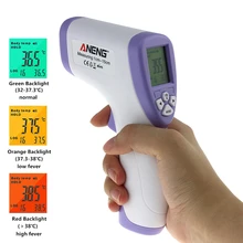 ANENG AN201 Digital Thermometer Infrared Baby Adult Forehead Non-contact Infrared Thermometer With LCD Backlight thermal imager