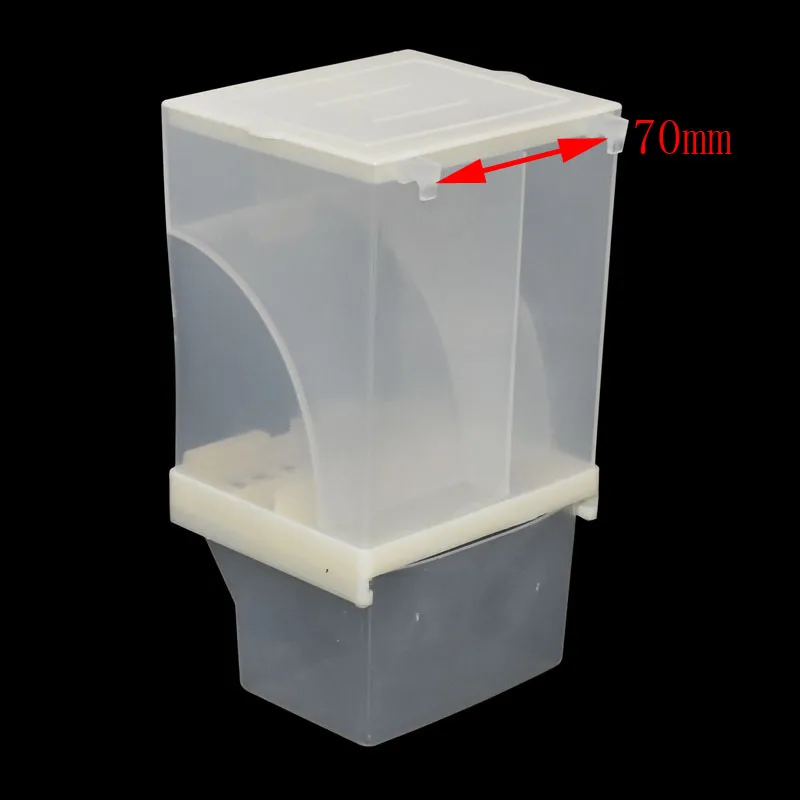 1pcs Pet Bird Prevention Splash Food Container Parrot Hanging Automatic Feeder Bird Feeder Starling Animal supplies