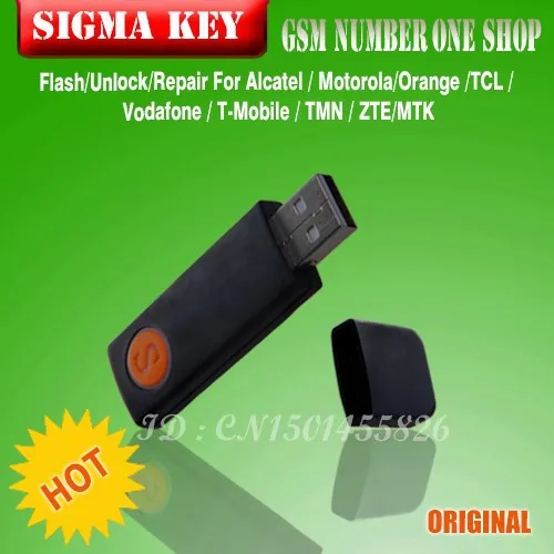 

sigma key with pack2 actived for Sony for zte free shipping