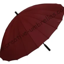 Бизнес зонтик, 24 ребра металлические зонты, креативный зонтик, 14 мм металлический вал и рифленые металлические Длинные ребра, открытые руки