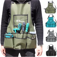 Полиэстер ИНСТРУМЕНТ ФАРТУК несколько карманов Деревообработка садовая рабочая одежда садовый контейнер для инструментов Сохранить-все для плотника ремесло