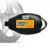 Mini Llavero Digital LCD 12 V Neumático de Coche/Auto de Aire Del Neumático Calibrador de Presión De 12 V Del Coche Auto de La Motocicleta + batería RCG-A1S