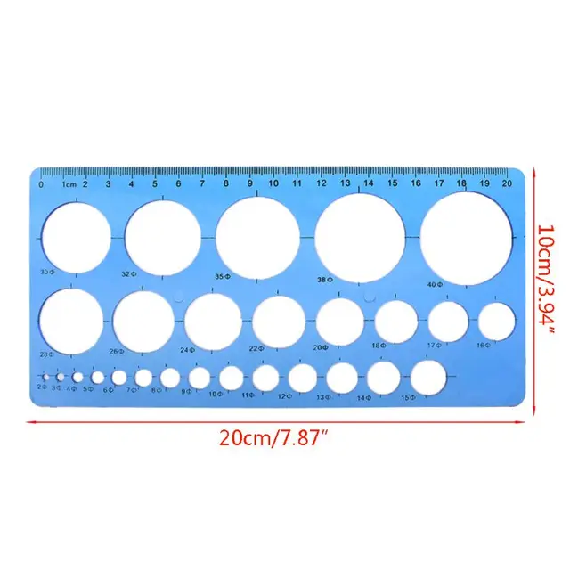 1PC plastikowe koła geometryczny szablon linijka wzornik narzędzie do rysowania przybory piśmiennicze dla uczniów tanie tanio Measuring Ruler Z tworzywa sztucznego Prosta linijka 1PC plastikowe koła geometryczny szablon linijka wzornik narzędzie do rysowania przybory piśmiennicze dla uczniów tanie tanio Measuring Ruler Z tworzywa sztucznego Prosta linijka