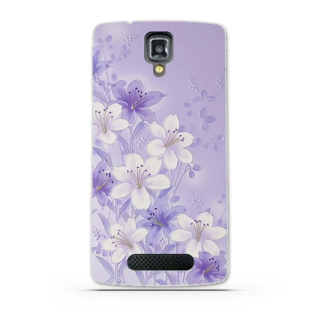 Ультратонкий мягкий силиконовый модный чехол накладка с 3D принтом для Lenovo A2800 A1000