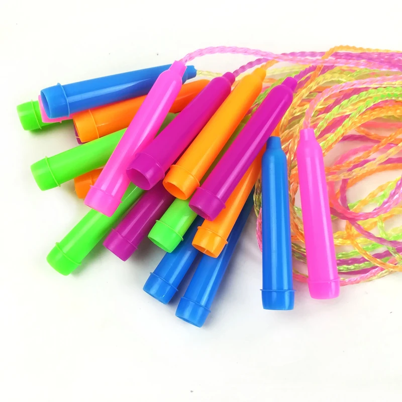 Plastic Nylon Rope Kids Baby Jumping Skipping Rope Speed Fitness Exercise