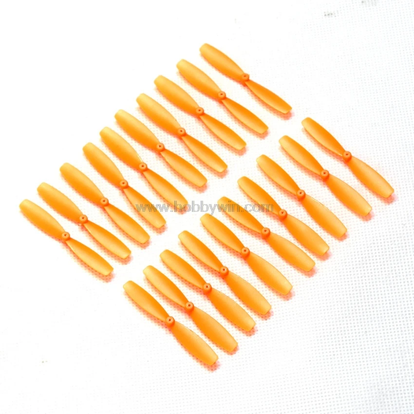 

55mm Propeller Orange CW CCW 10 pairs for micro size RC Racing FPV Drone Quadcopter Multirotor