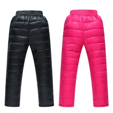 2016 Nouveaux Hiver Garçons Filles Pantalons Enfants Épais Pantalon De Sport Vêtements Casual Enfants En Bas Coton Pantalon Thermique de 3-10YChildren SC566