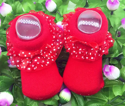 Cute Baby Girls Tutu Socks Lace Comfortable Beatiful Soft High Quality Newborn Infant Frilly Sock Cotton Short Socks