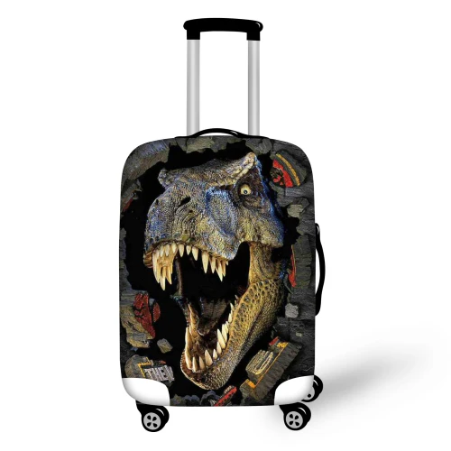 FORUDESIGNS/крутой черный чехол для чемодана с кошкой для чемодана 18-30 дюймов, сумка для чемодана на колесиках, эластичный защитный чехол, аксессуары для путешествий - Цвет: 5542
