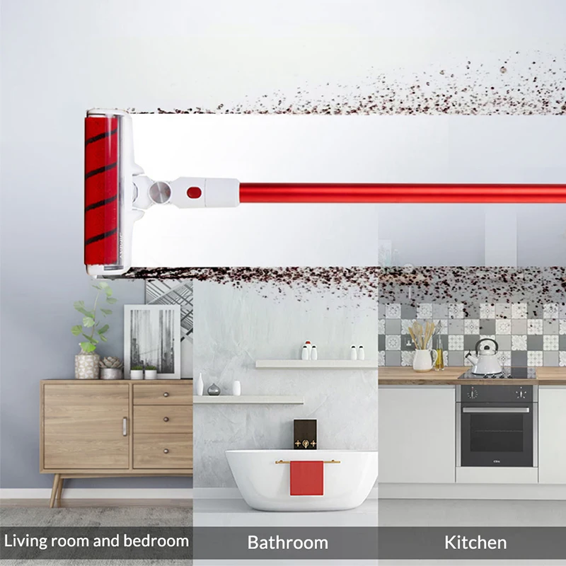 

Jimmy JV51 Vacuum Cleaner Protable Wireless Handheld Cordless Strong Suction Carpet Dust Collector for Home Cyclone Filter