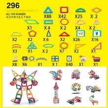 

CL-20/100PCS Magnetic Designer Toy Kids Educational Plastic Creative Bricks Enlighten Building Blocks star wars alien