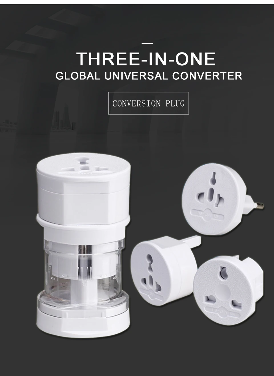 Universal Power Adapter Charger Worldwide Adaptor Wall Electric Plugs EU UK US AU Sockets Converter For Mobile Phones (2)