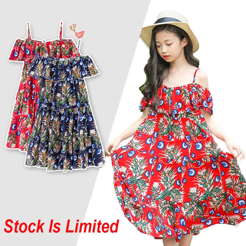 floral cotton sundress