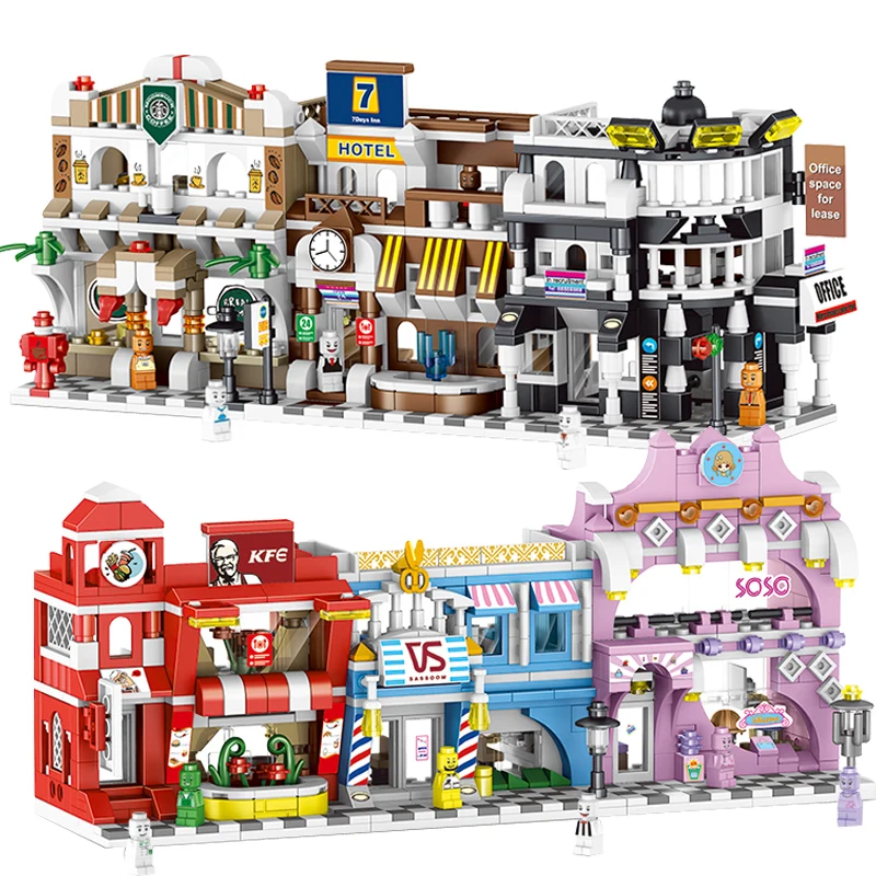 Городской строительный блок minicitye legois 90000 90007 с фигурками дракона Ninjago