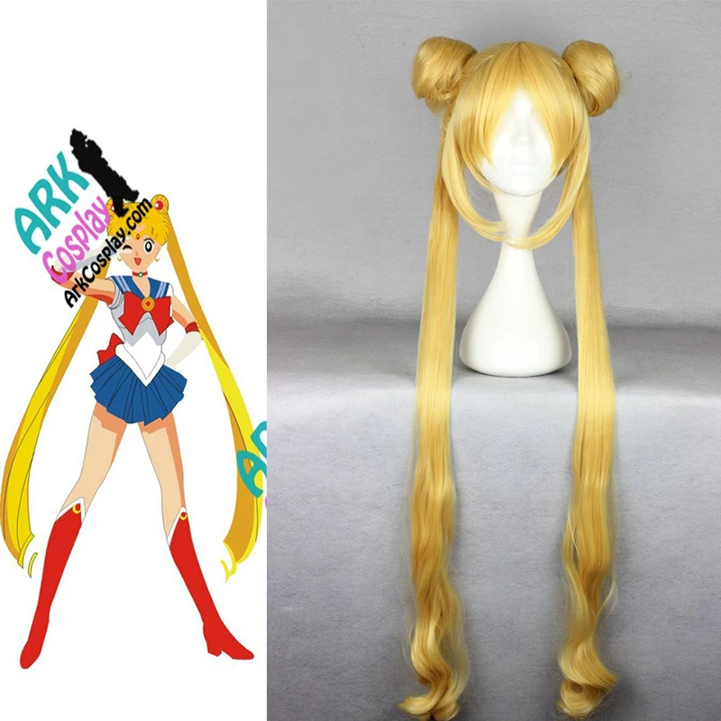 

Serena Tsukino Hair Accessories-Sailor Moon Hair Accessories Yellow Womens Sailor Moon Cosplay Hair Accessories