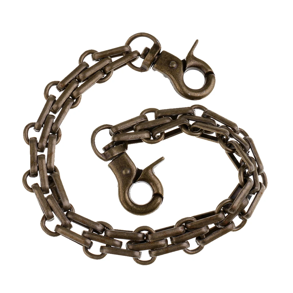 3Pcs Fashion Replacement Wrist Strap Chain Clutch Wristlet Purse Coin Bag Chain Handbag Strap 25cm Gold Bronze Silver