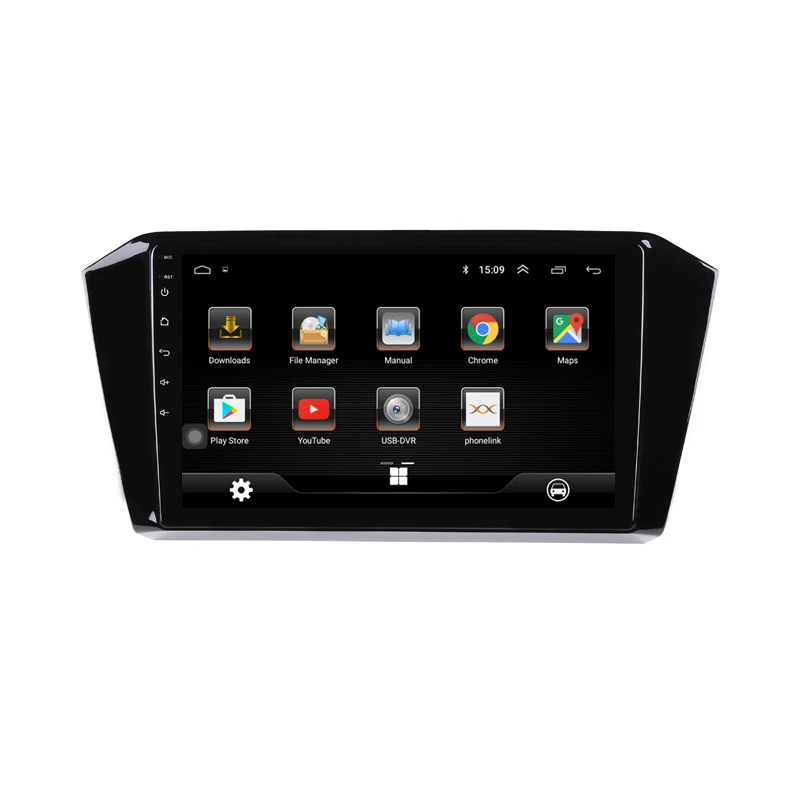 Sale 10" 2.5D IPS Android 8.1 Car DVD Multimedia Player GPS For Volkswagen VW Passat B8 2016 2017 2018 audio radio stereo navigation 2