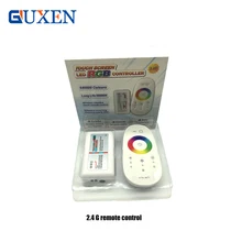 DC12-24V 18A RGB led controller 2.4G touch screen RF remote control for 5050/3528 RGB led strip/bulb/downlight/lamp