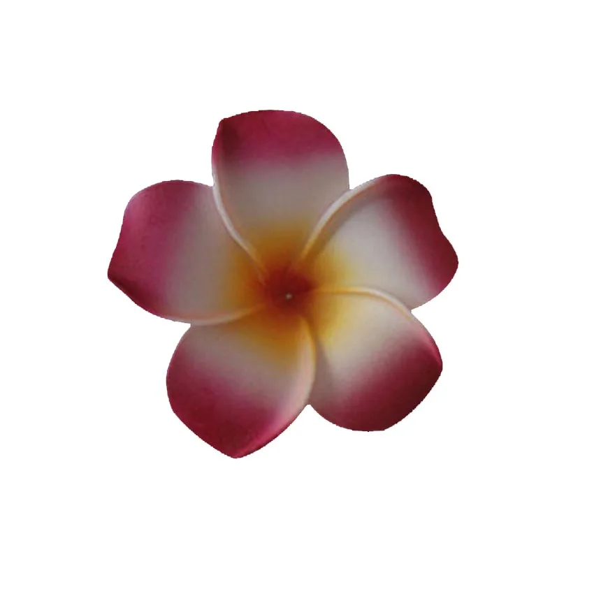30PCS,4.5CM Artificial Foam Eva Small Plumeria,Fleur De Frangipanier